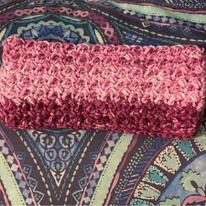 Handcrafted Purple ear warmer